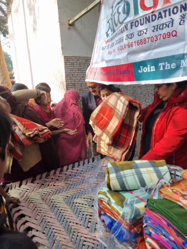 Blankets Distribution